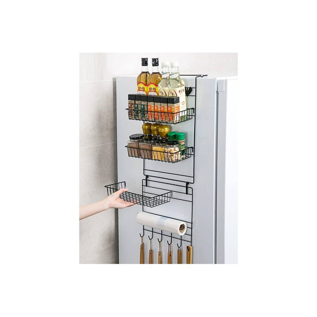 GENERICO - Estante Lateral Condimentero Refrigeradora Multiuso Niveles