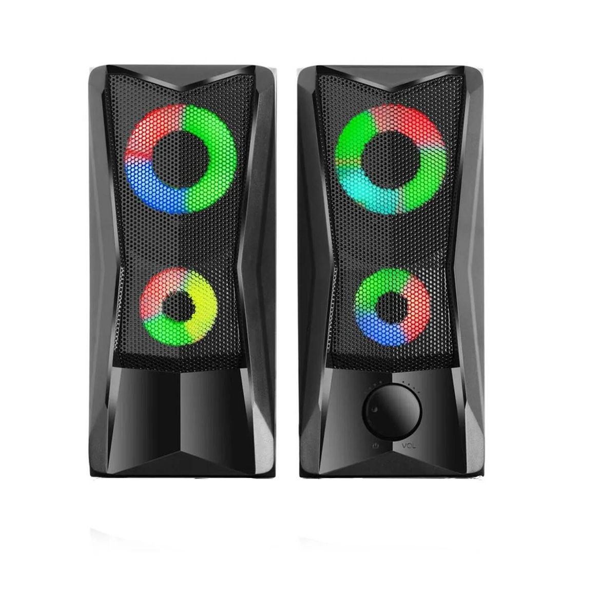 MICRONICS - PARLANTE MICRONICS VOYAGER - MIC S306 - 35MM - USB - RGB