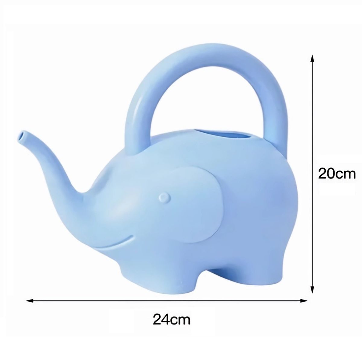 GENERICO - Regadera Con Diseño De Elefante Para Jardinería Color Celeste