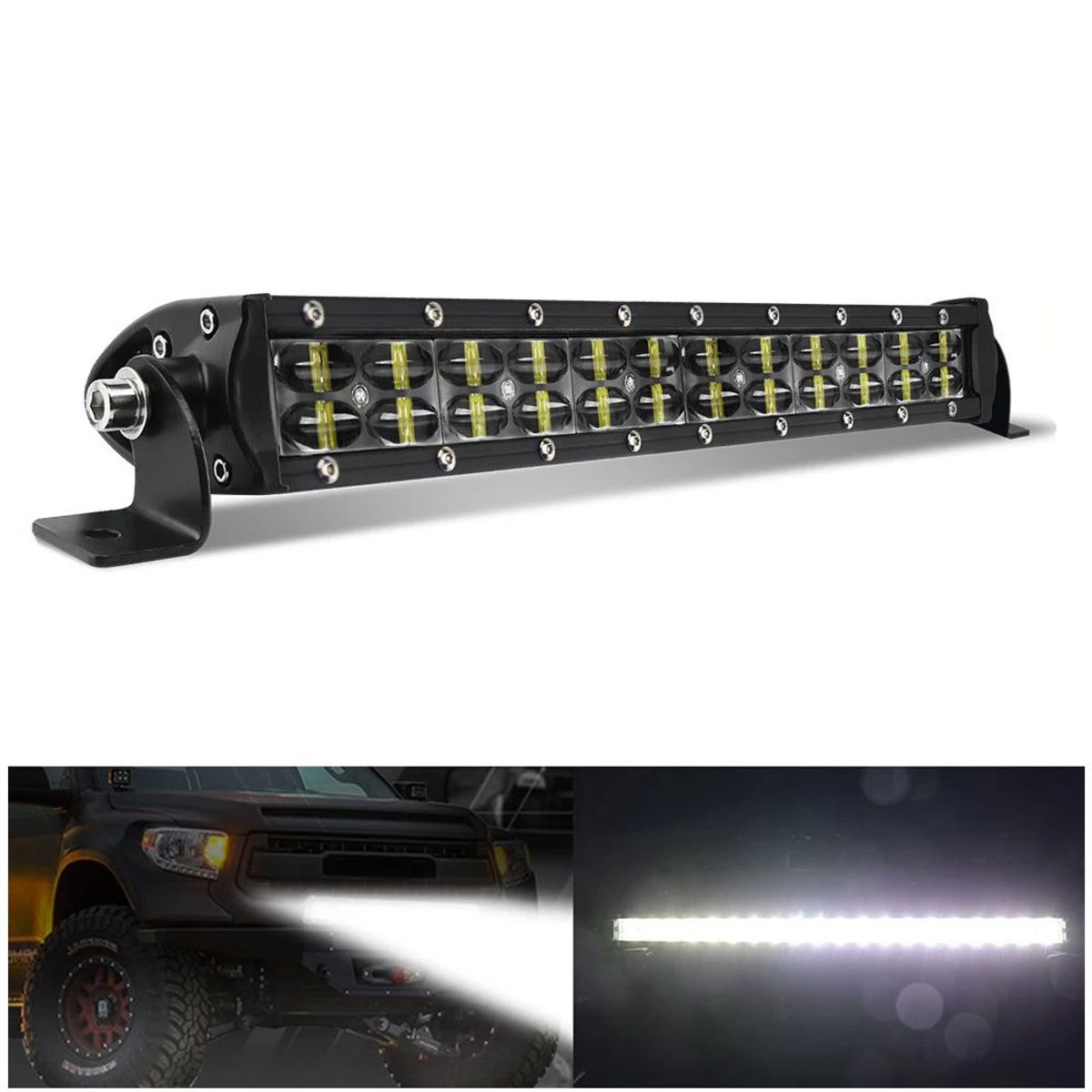 GENERICO - Barra Led Nebliero 8D 27cm Lupa Auto 4x4