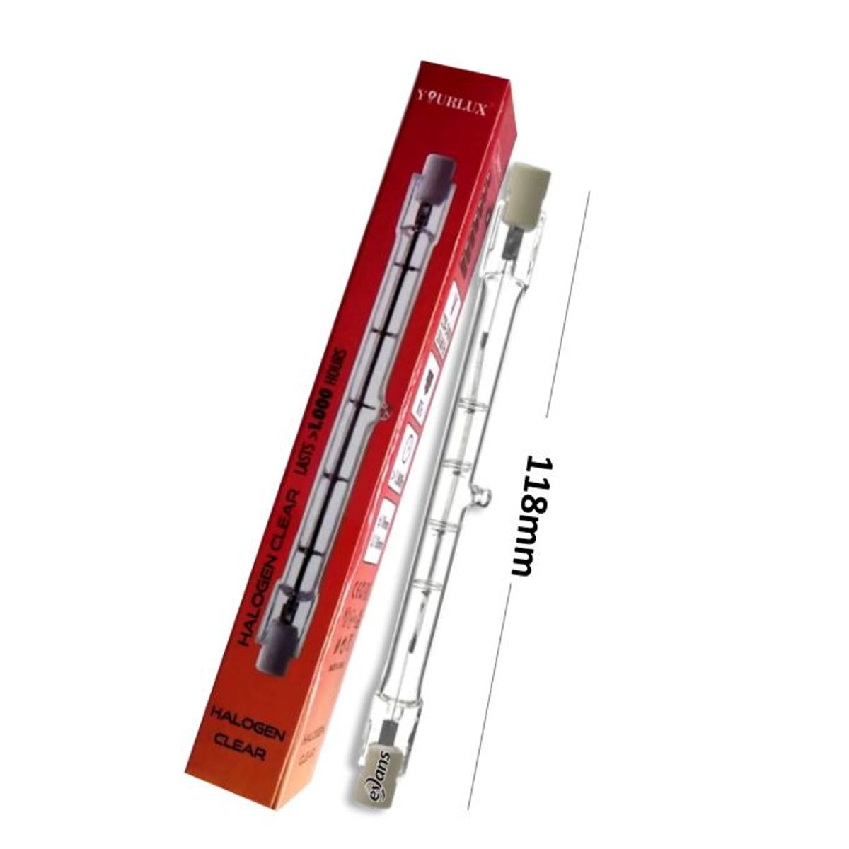 GENERICO - AMPOLLA HALÓGENA DIMMABLE 150W