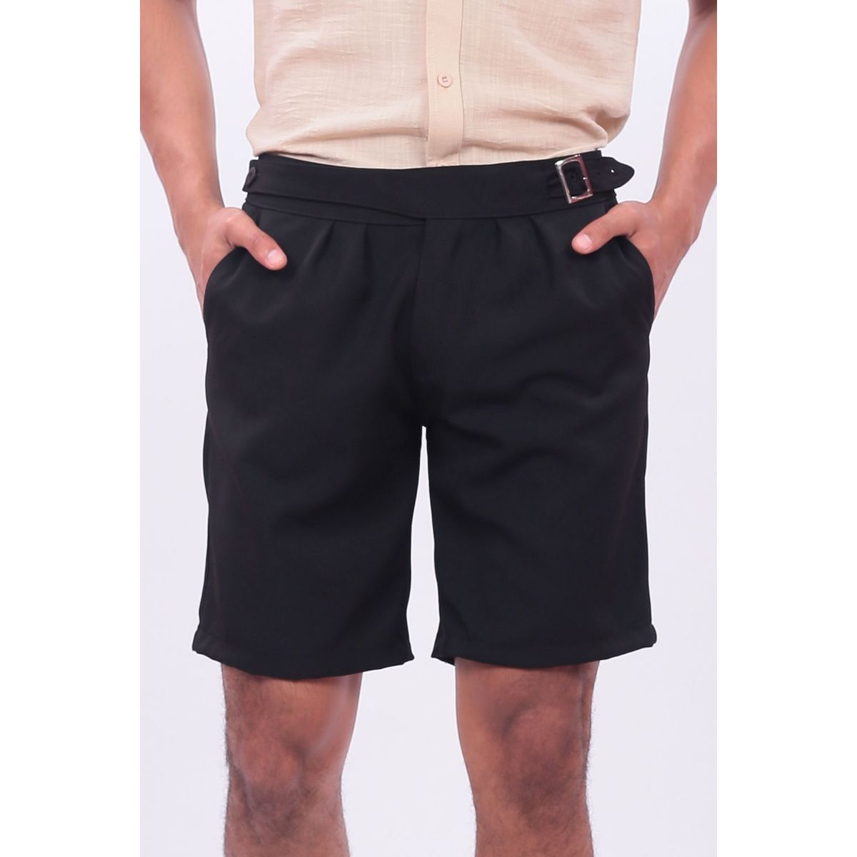 J JERAOUS - BERMUDA JERAOUS FITTED Negro
