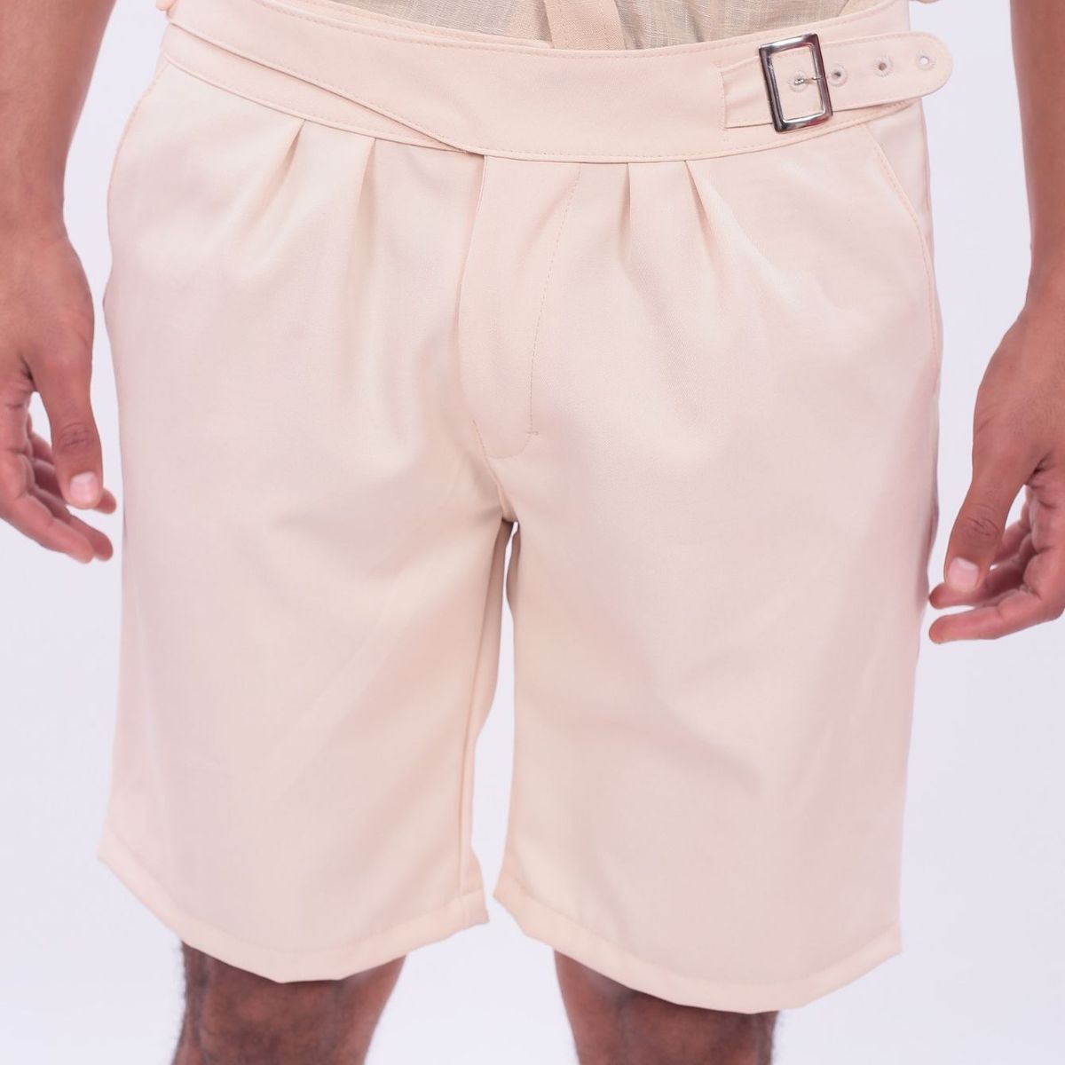 J JERAOUS - BERMUDA JERAOUS FITTED Beige