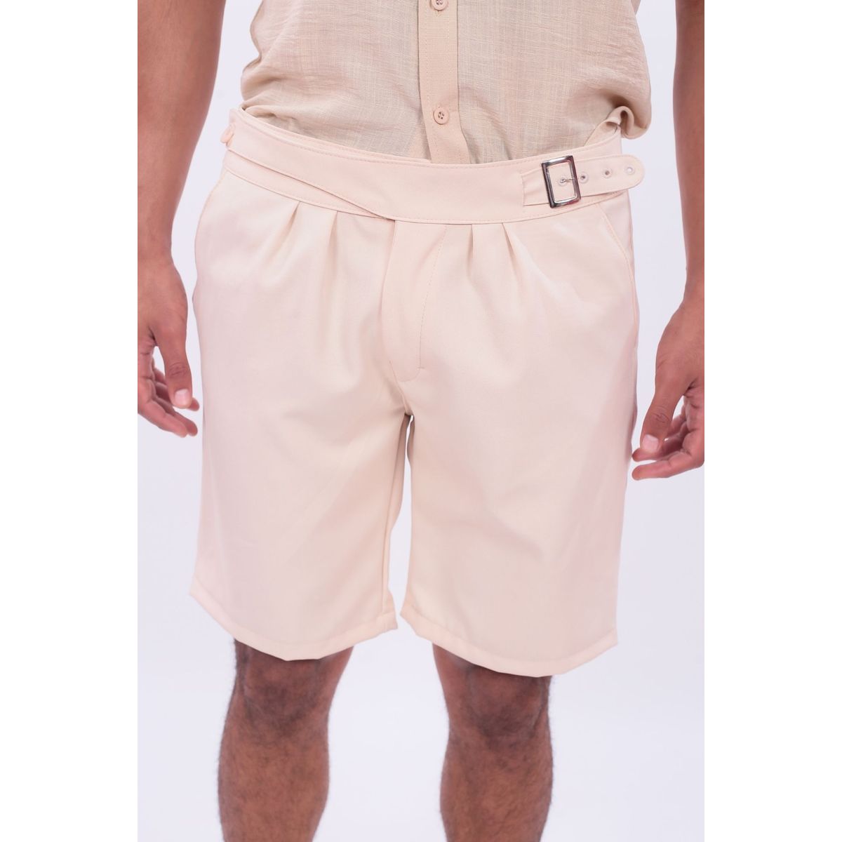 J JERAOUS - BERMUDA JERAOUS FITTED Beige