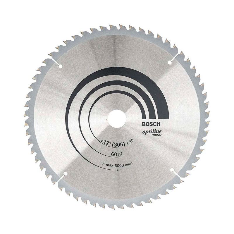 BOSCH - Disco Sierra Bosch  12" X 60D Optiline
