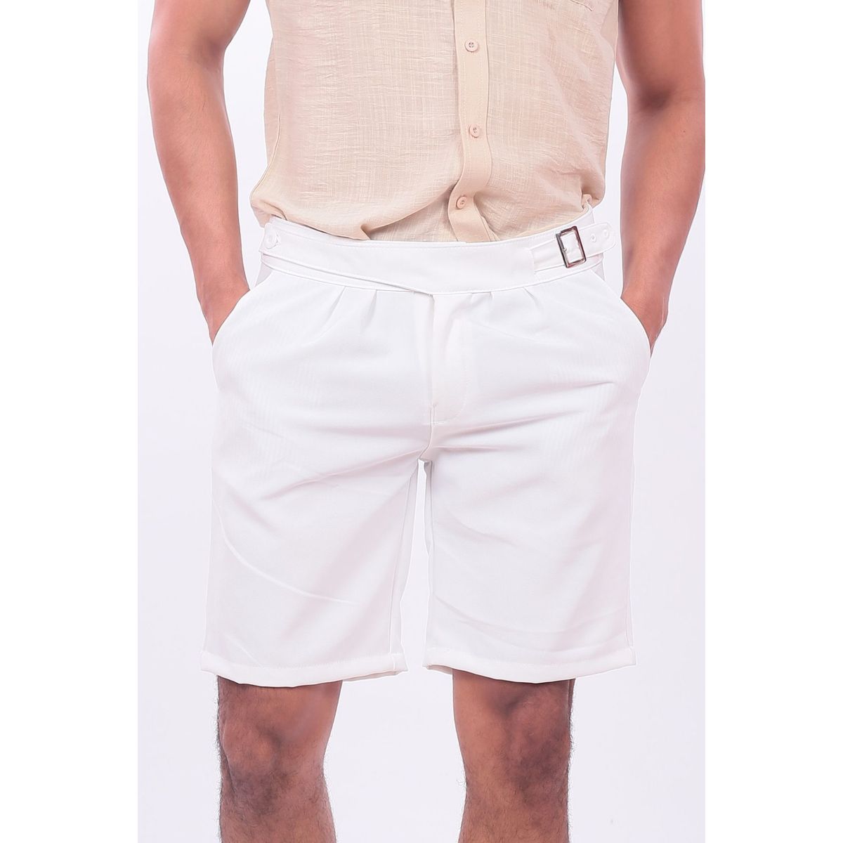 J JERAOUS - BERMUDA JERAOUS FITTED Hueso