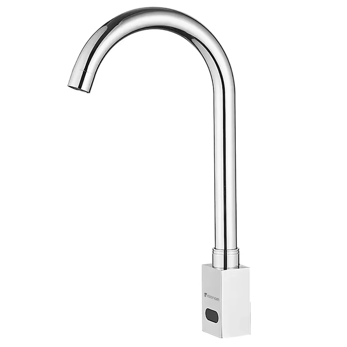 EXORIAM - Griferia con Sensor Automatico Cuello de Ganso Empotrado a Pared