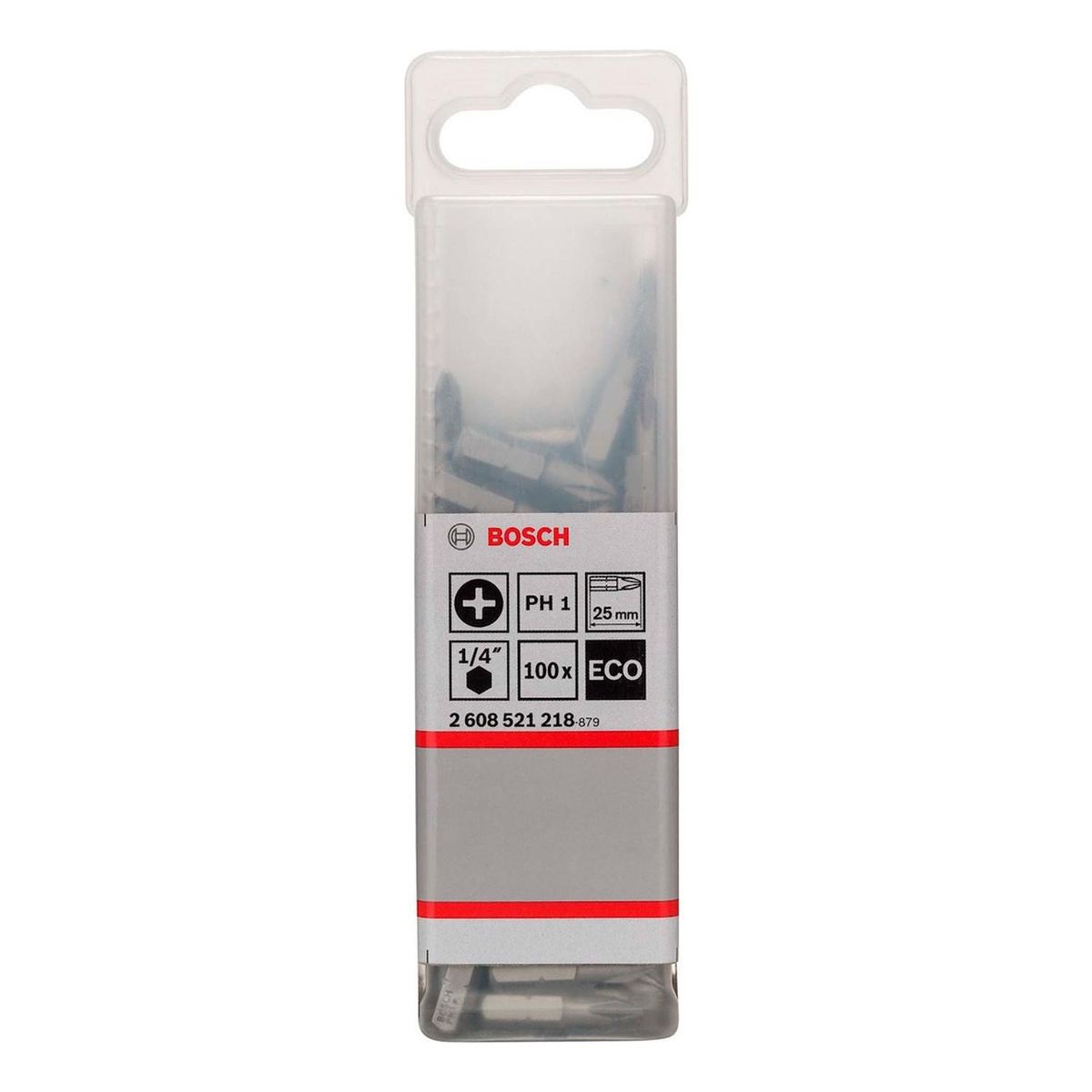 Bosch - Bosch Punta Phillips 1X25mm 100 Unidades Caja Plastica