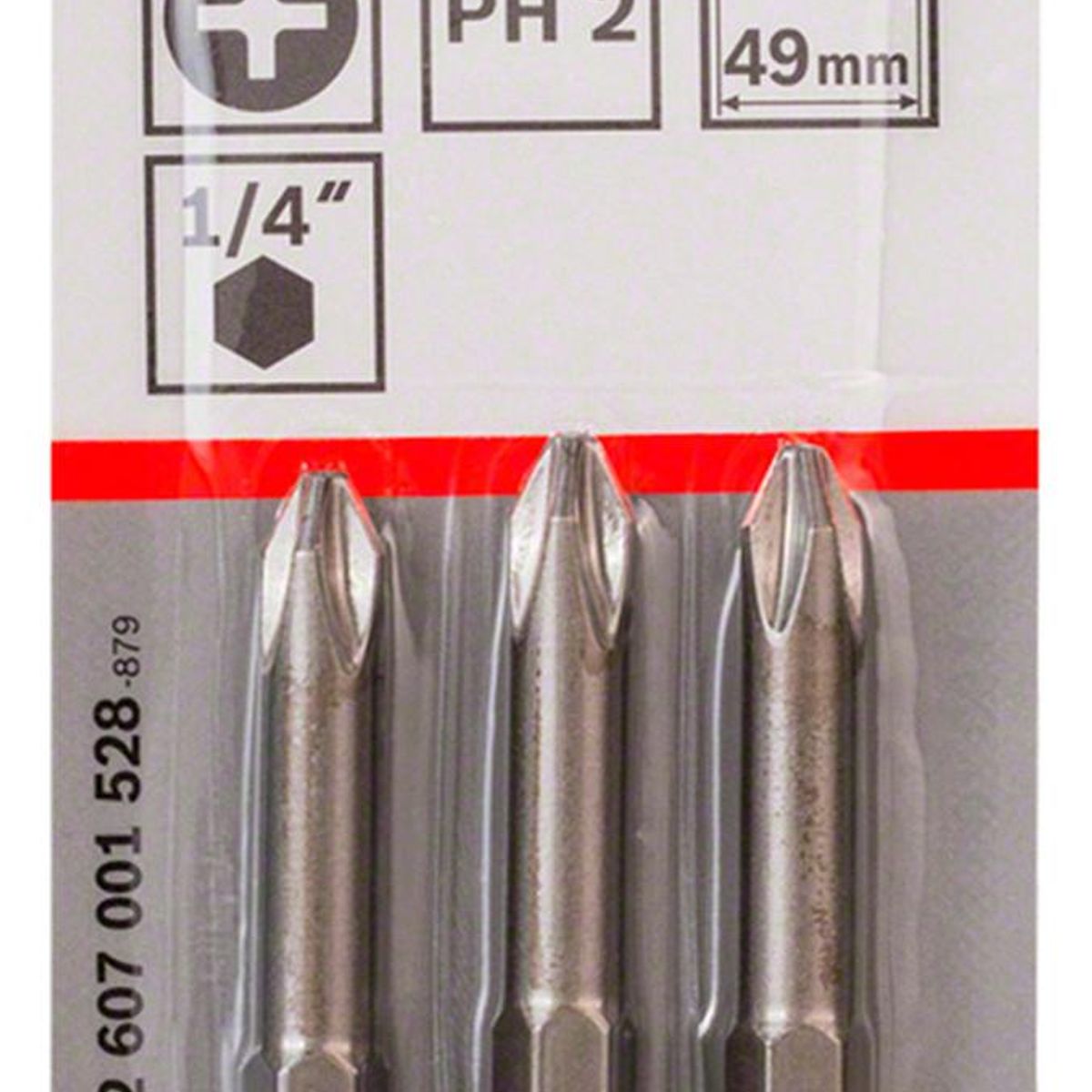 BOSCH - Bosch Punta Phillips 2X50mm 3 Unidades