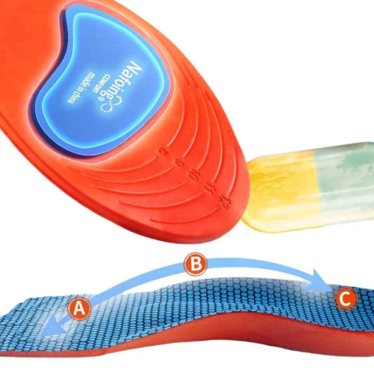 GENERICO - Plantillas Ortopedicas Nafoing Confortables