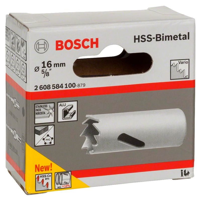 BOSCH - Sierra Bosch Copa Cobaltada Bimetal 16mm  5/8"