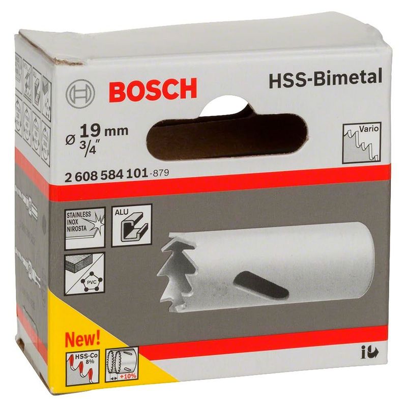 BOSCH - Sierra Bosch Copa Cobaltada Bimetal 19mm  3/4"