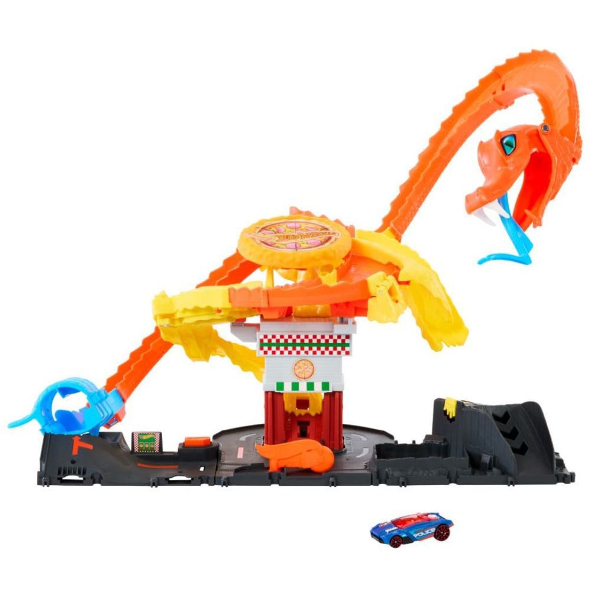 HOT WHEELS - Hot Wheels City Ataque De Cobra Vs Pizzería