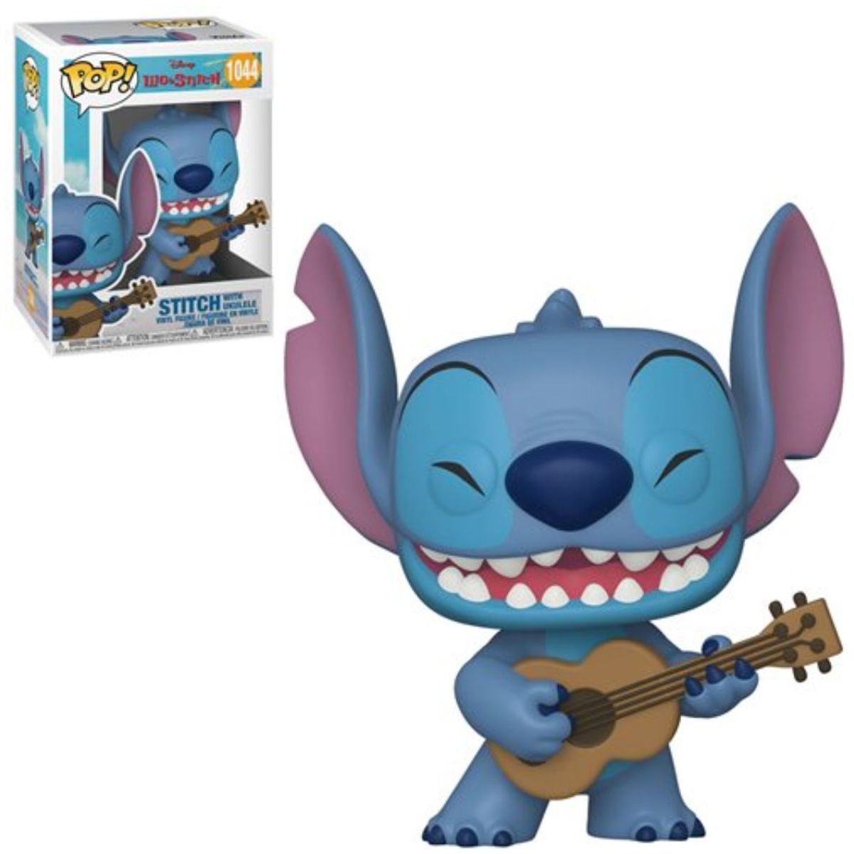 FUNKO - Funko Pop Lilo & Stitch - Stitch con Ukelele 1044