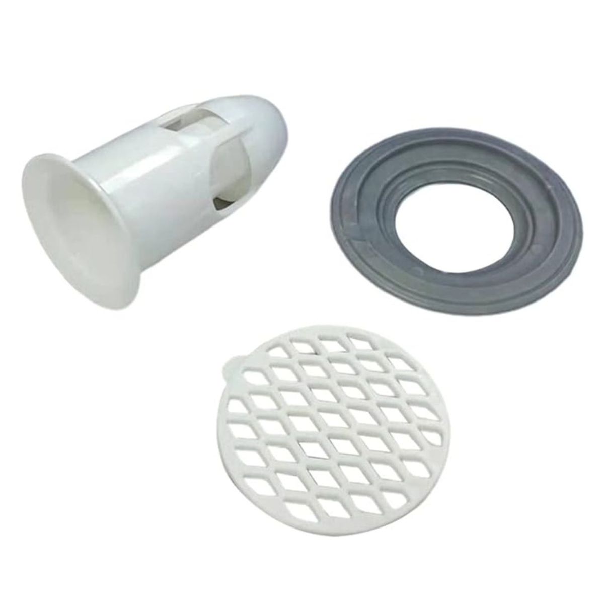 GENERICO - Tapón de Drenaje de Ducha para Baño Color Blanco