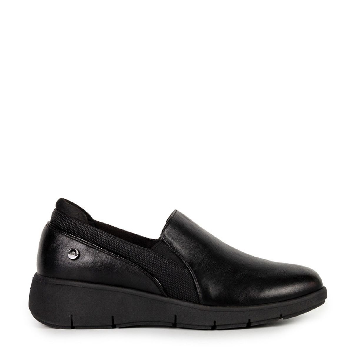 BATA - Mocasines Casuales Bata Comfit Fiona Negro Mujer