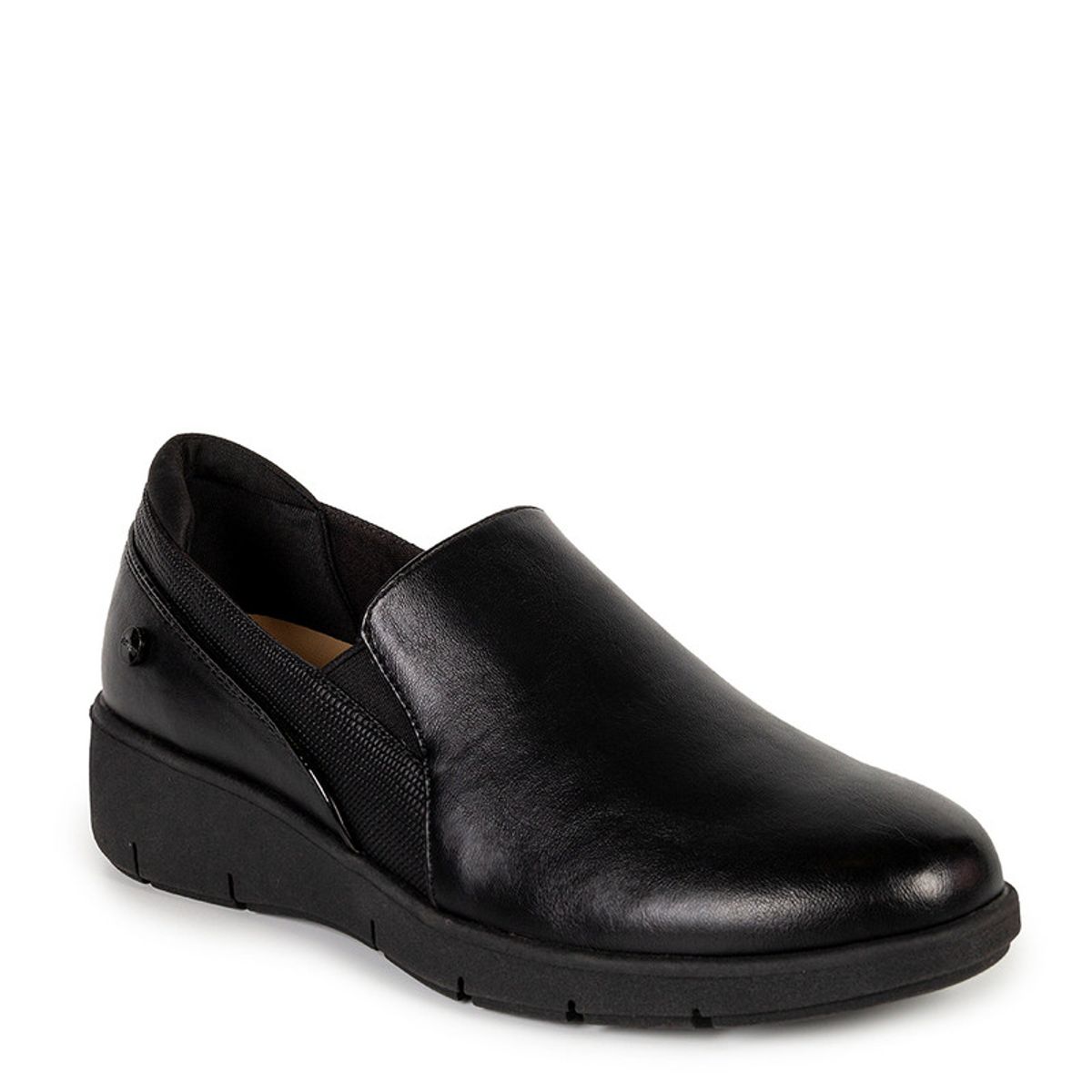 BATA - Mocasines Casuales Bata Comfit Fiona Negro Mujer