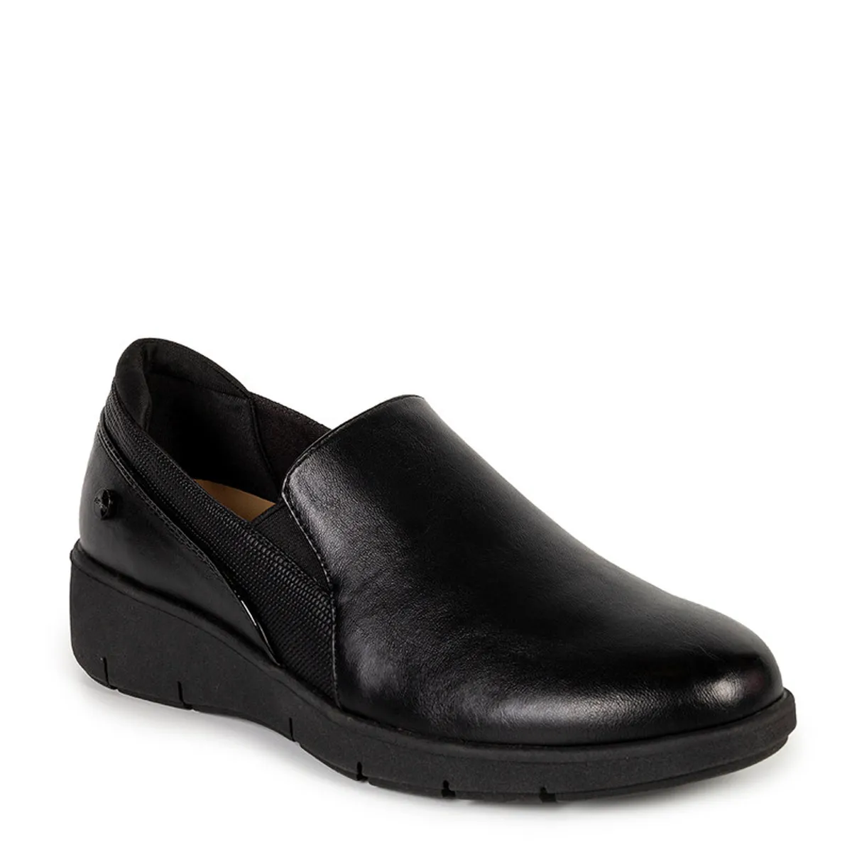 BATA - Mocasines Casuales Bata Comfit Fiona Negro Mujer