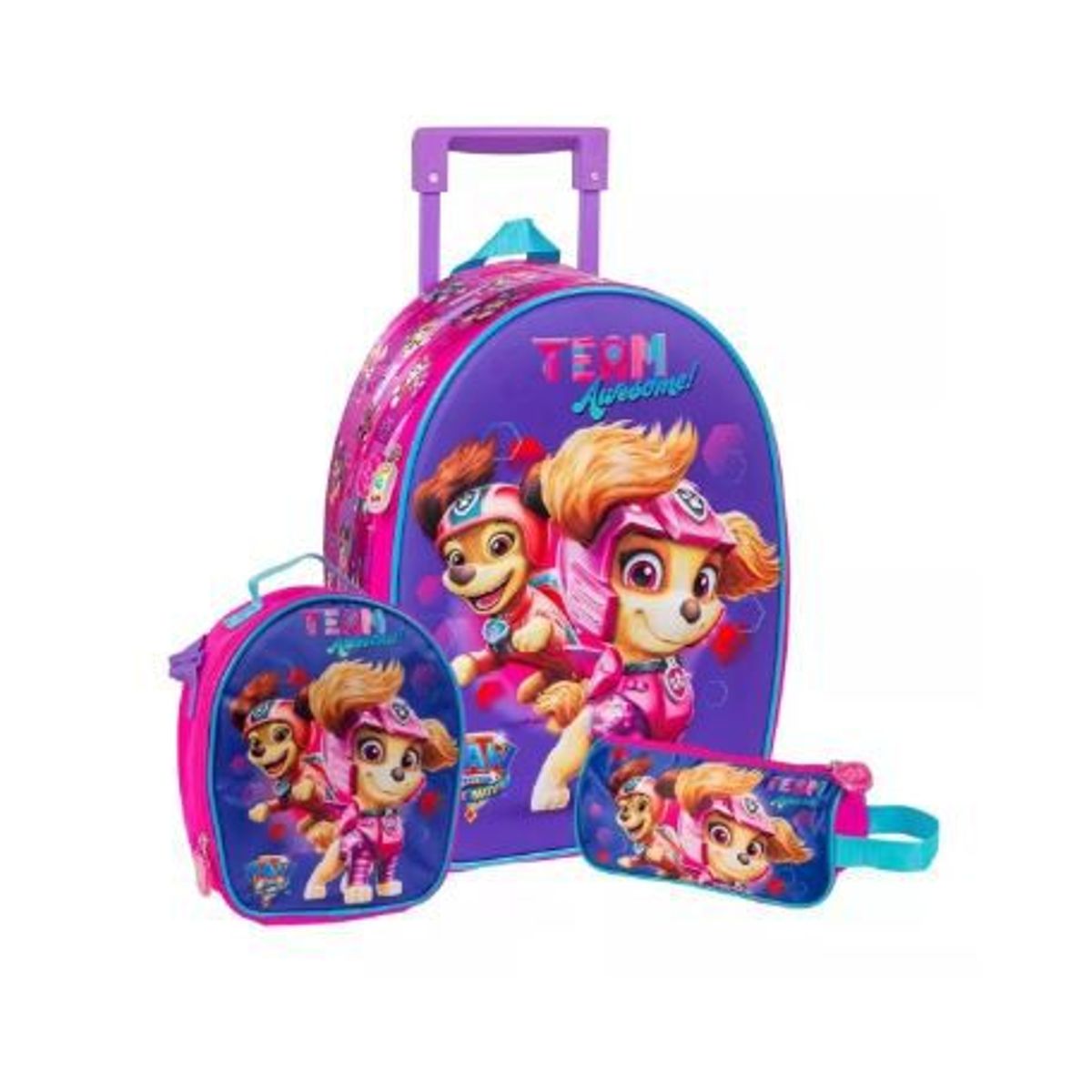 SCOOL - MALETA SET SCOOL RANGER 3D MED PAW PATROL NIÑA