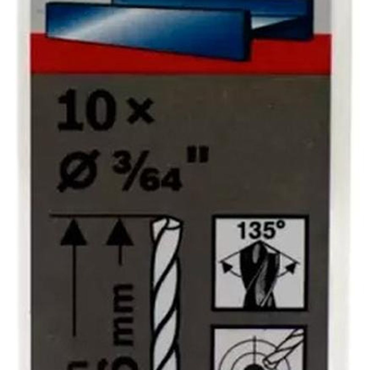 BOSCH - Bosch Broca Metal HSS-G X10U  1.2mm  3/64"