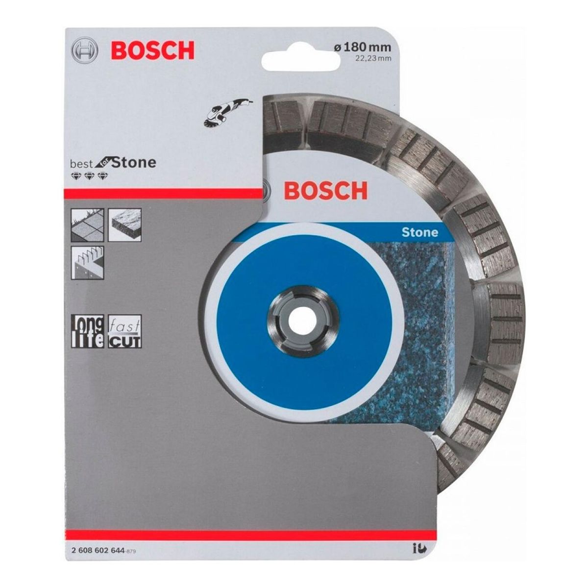 BOSCH - Disco Diamantado  7" Best Stone Segmentado 3 Diamantes