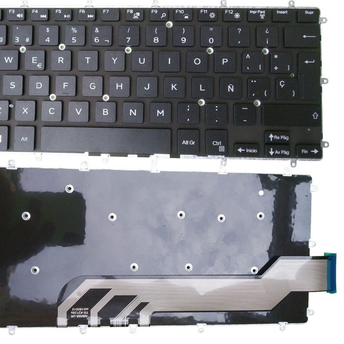 GENERICO - teclado Dell Vostro 14 3490 5468 3480 3481 3491 p89g