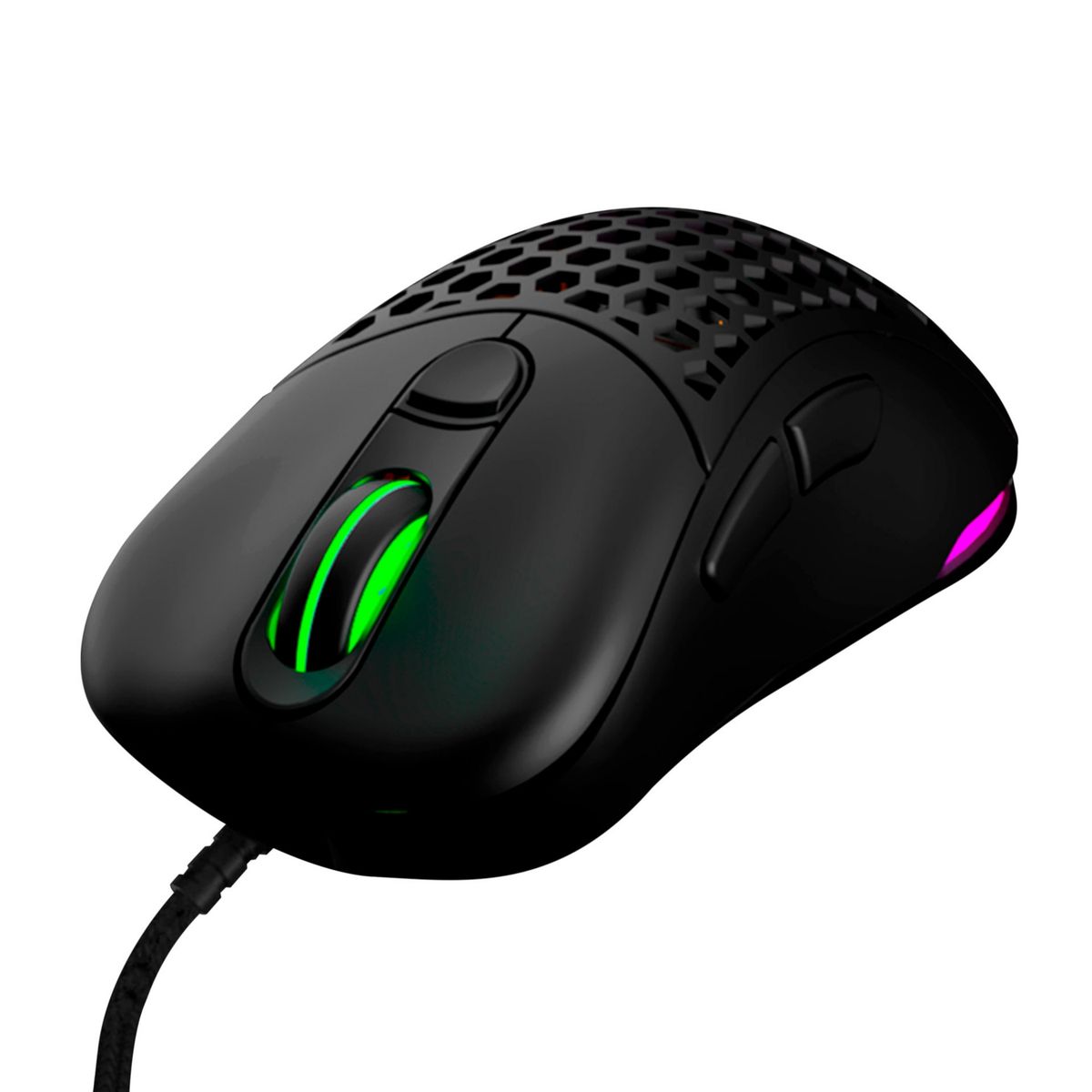 VSG - Mouse Gamer VSG Aquila Air Alámbrico Negro Mate