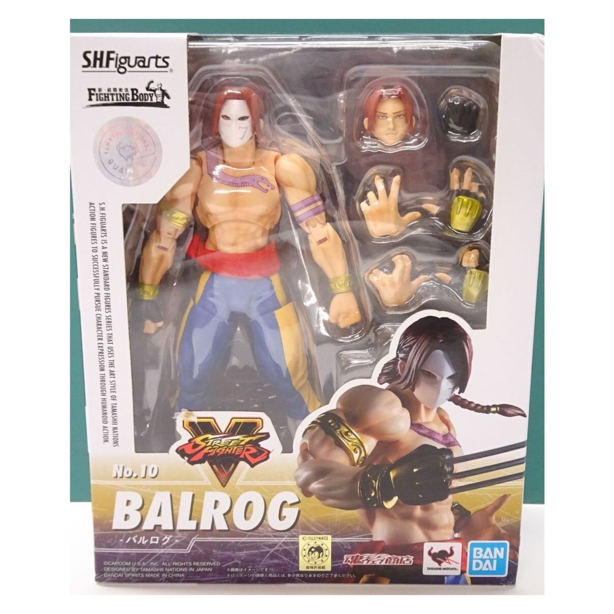 BANDAI - Figura Vega Ultra Street Fighter 5 SH Figuarts Balrog JP Bandai
