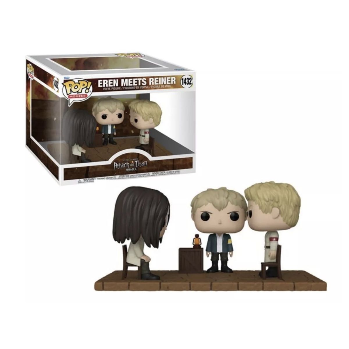 FUNKO - Eren Meets Reiner Funko Pop 1432 Attack On Titan Moment