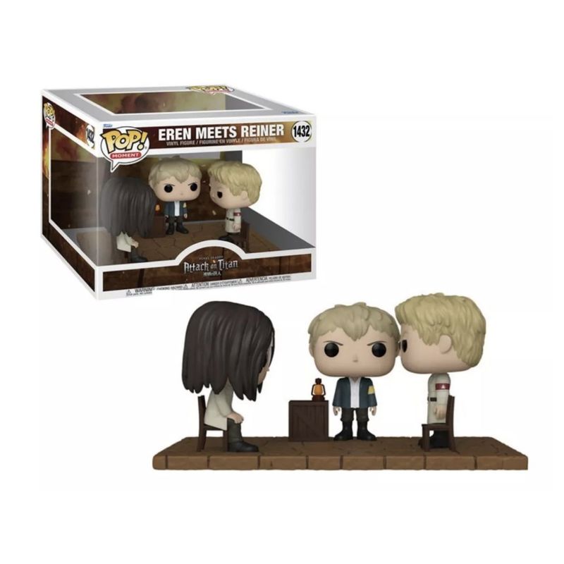 FUNKO - Eren Meets Reiner Funko Pop 1432 Attack On Titan Moment
