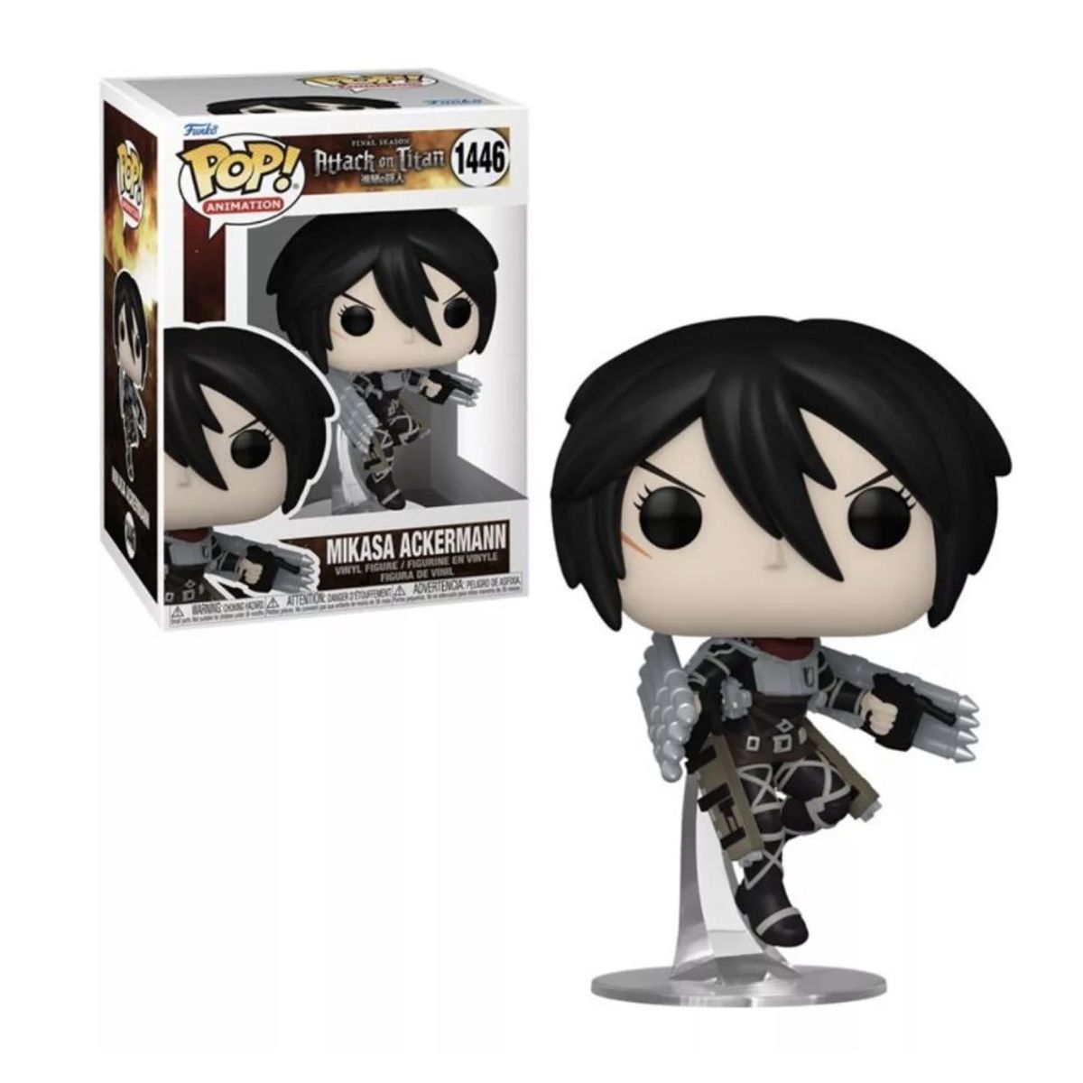 FUNKO - Mikasa Ackerman Funko Pop 1446 Attack On Titan