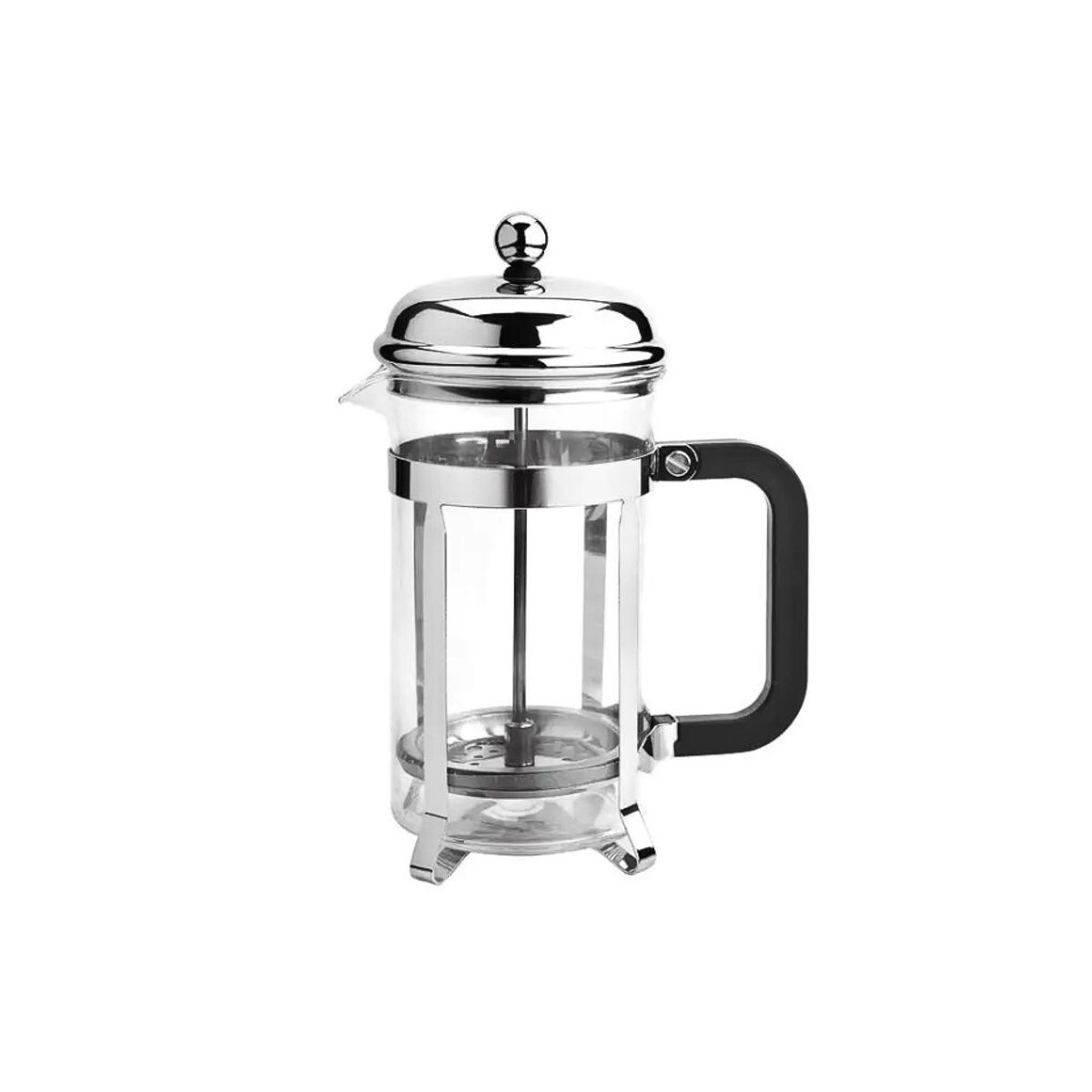 GENERICO - Cafetera prensa francesa plateada 350 ml