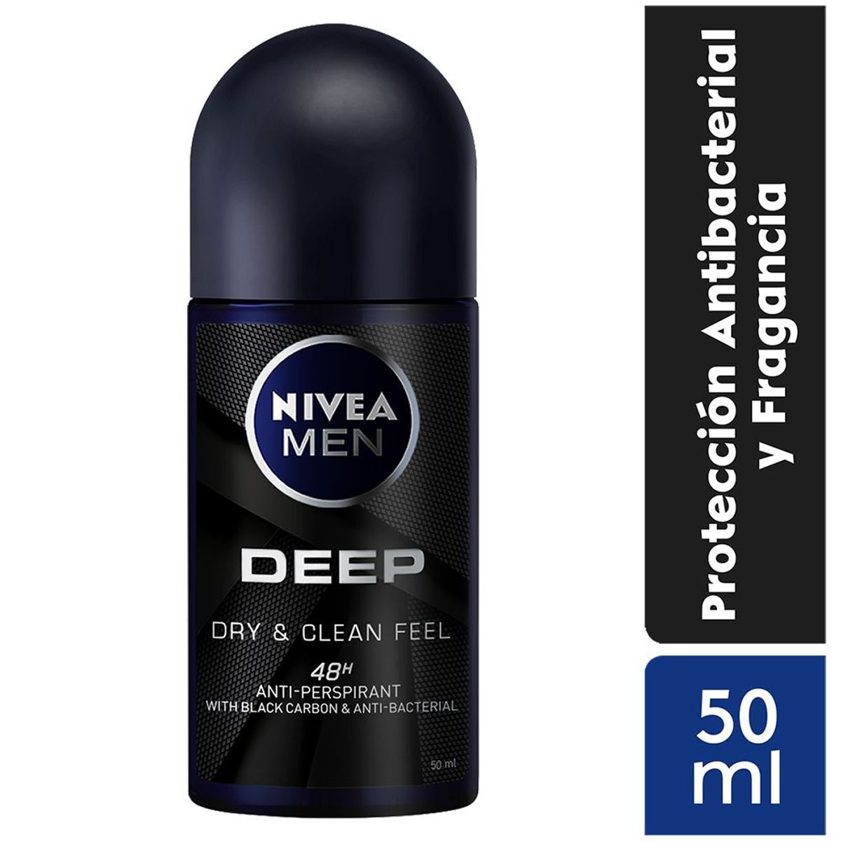 NIVEA - Desodorante NIVEA Deep Roll On 50ML