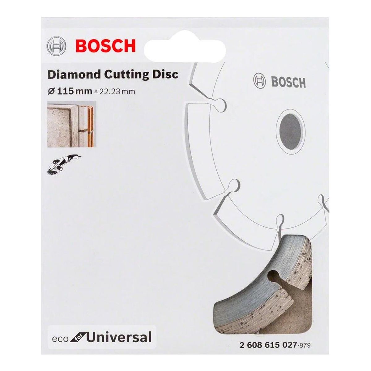 BOSCH - Caja X10 Disco Eco Universal Segmentado 4-12