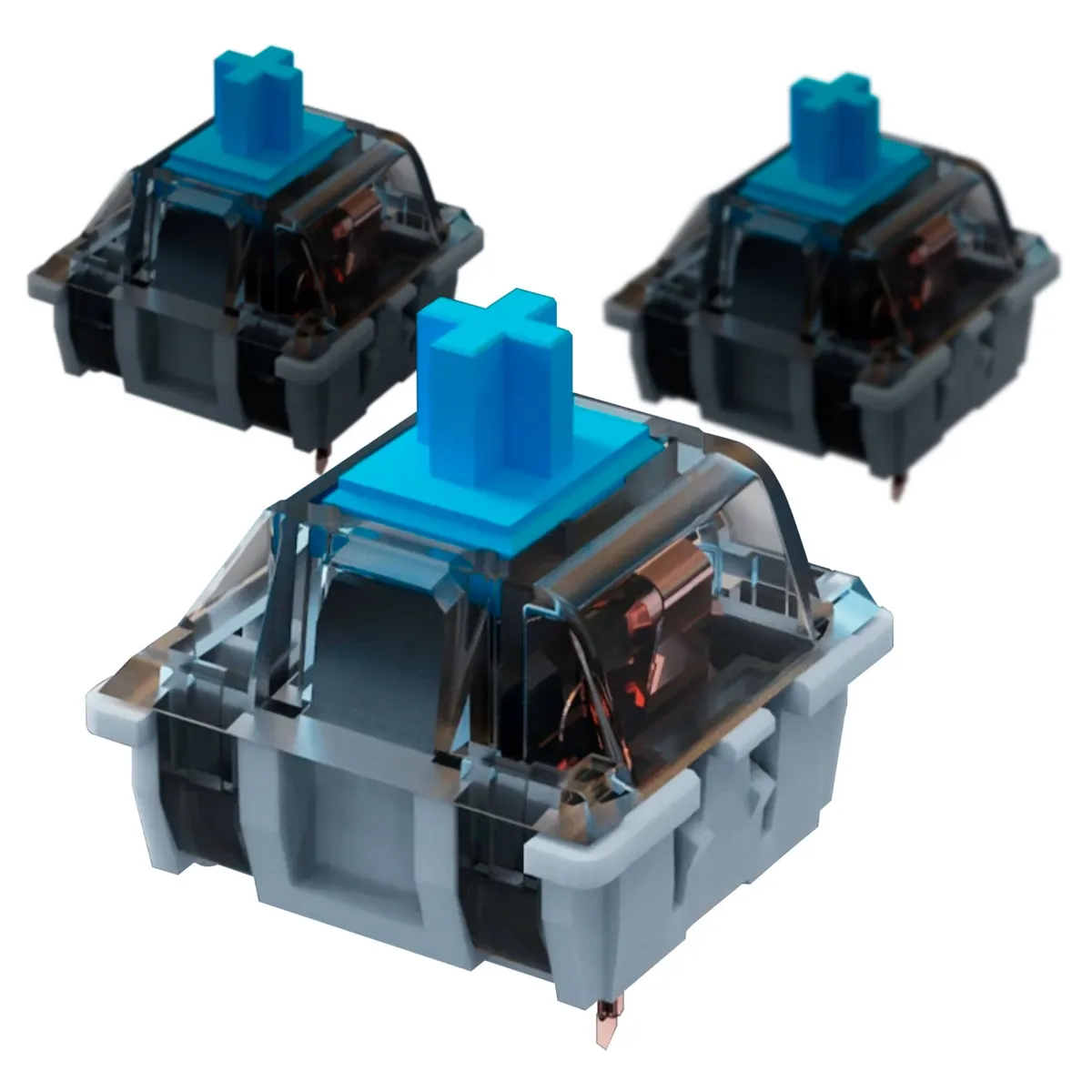 VSG - Teclado Mecánico Gamer VSG Alnilam Blanco Switch Azul