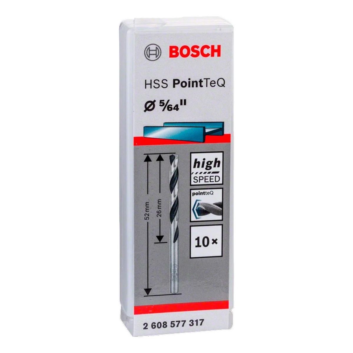 BOSCH - Bosch Broca Metal HSS PointTeQ CjaX10  5/64"