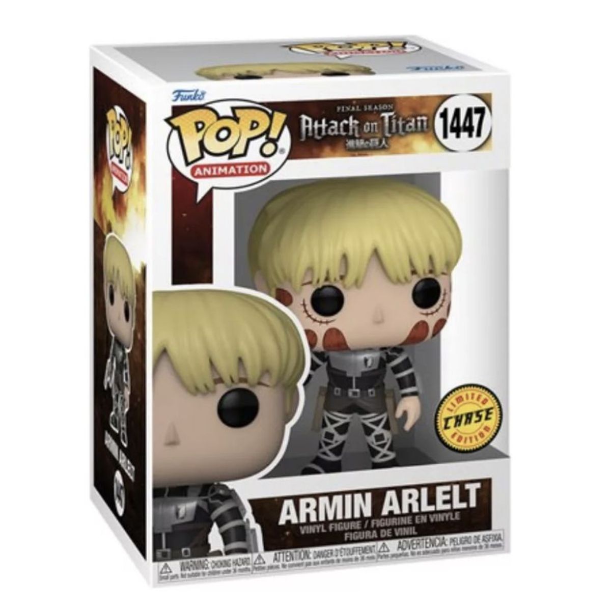 FUNKO - Armin Chase Funko Pop 1447 Attack On Titan Final Part