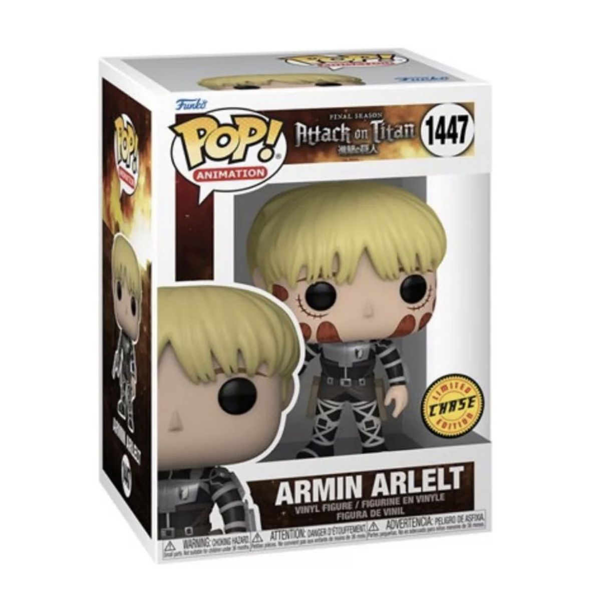 FUNKO - Armin Chase Funko Pop 1447 Attack On Titan Final Part