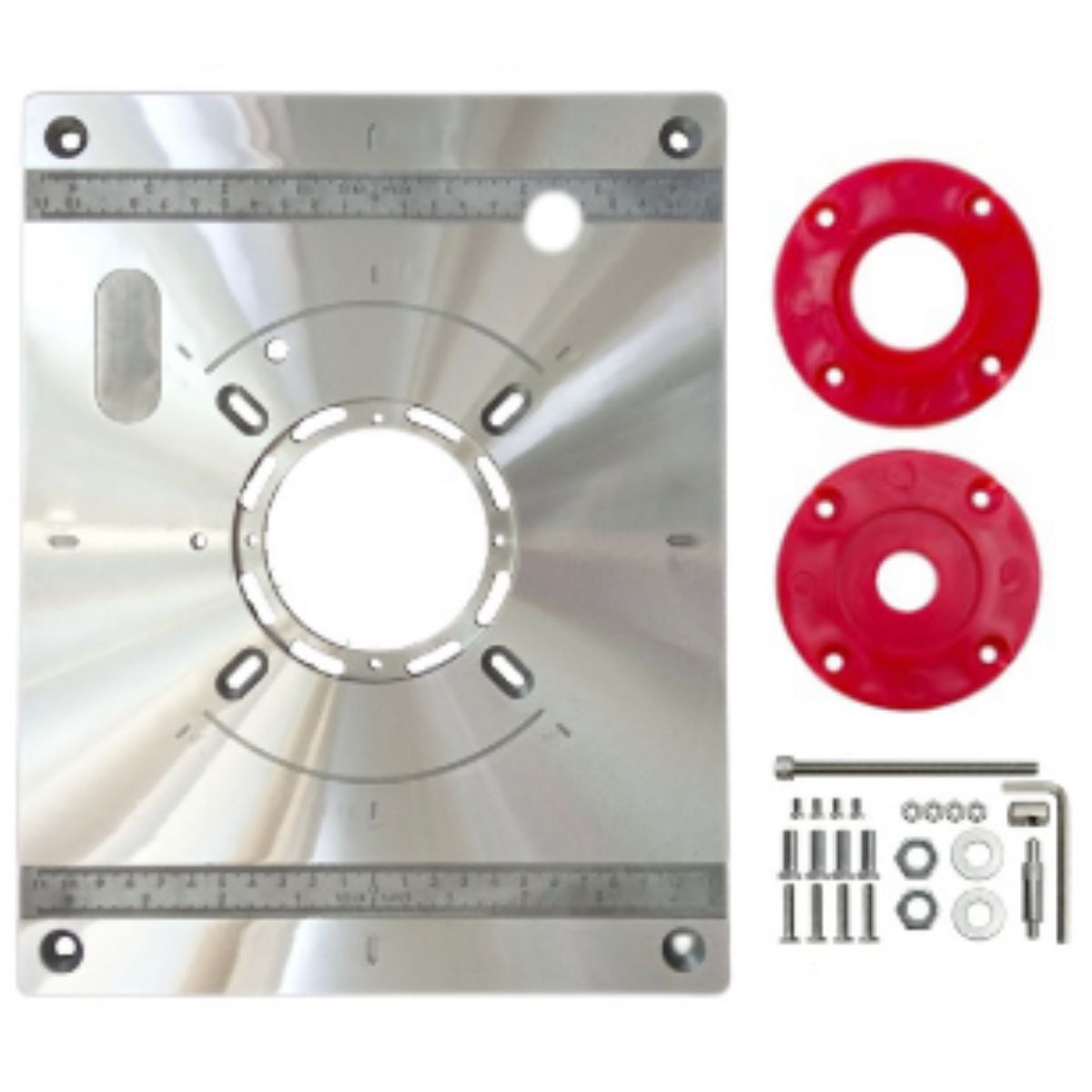 GENERICO - Placa de Inserción para Mesa de Ruteadora 30x23cm