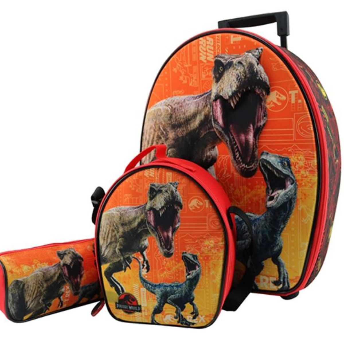 SCOOL - MALETA SET SCOOL RANGER 3D GRANDE JURASSIC