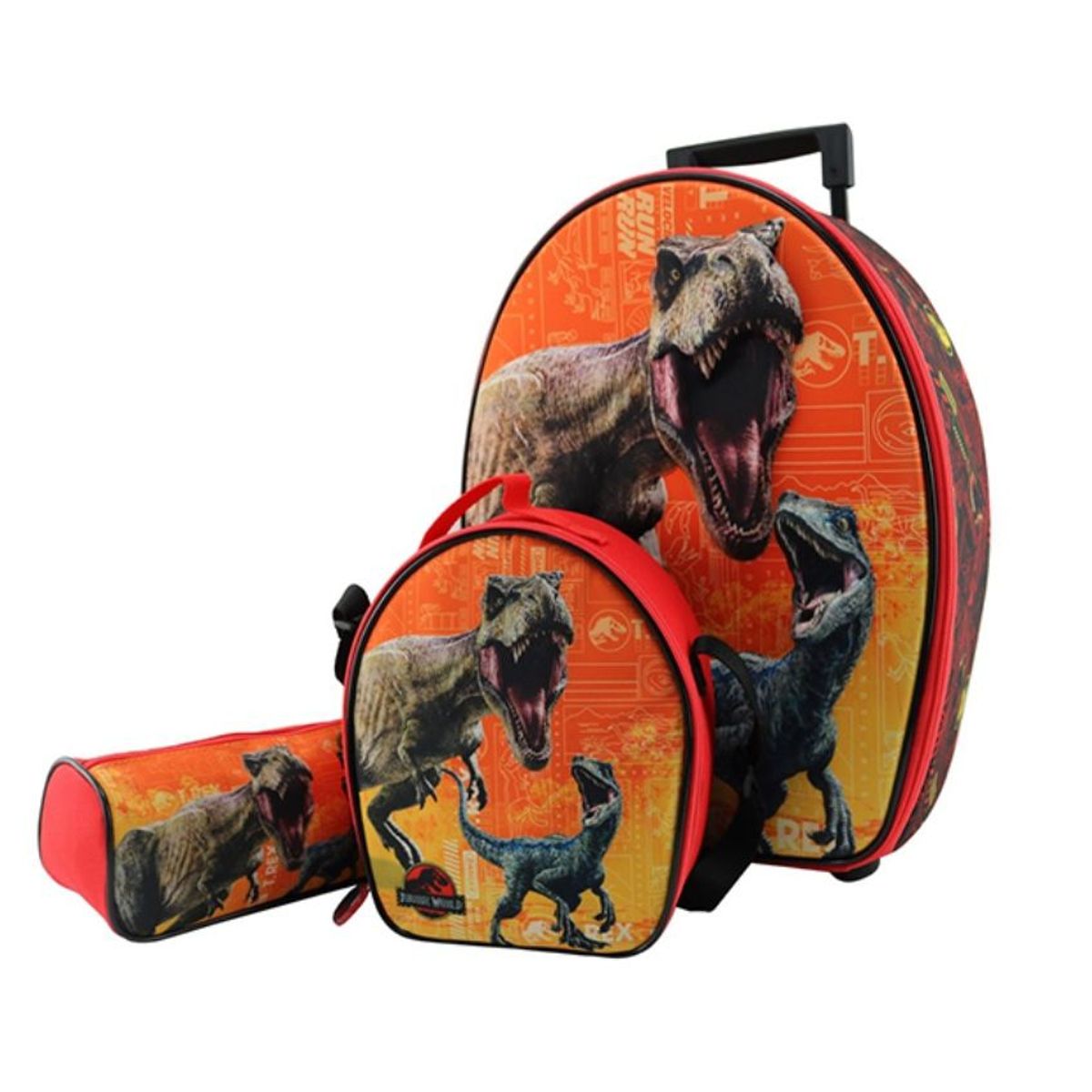 SCOOL - MALETA SET SCOOL RANGER 3D GRANDE JURASSIC