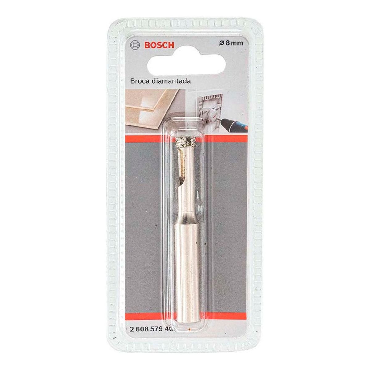 BOSCH - Bosch Broca Diamantada Porcelanato 8mm