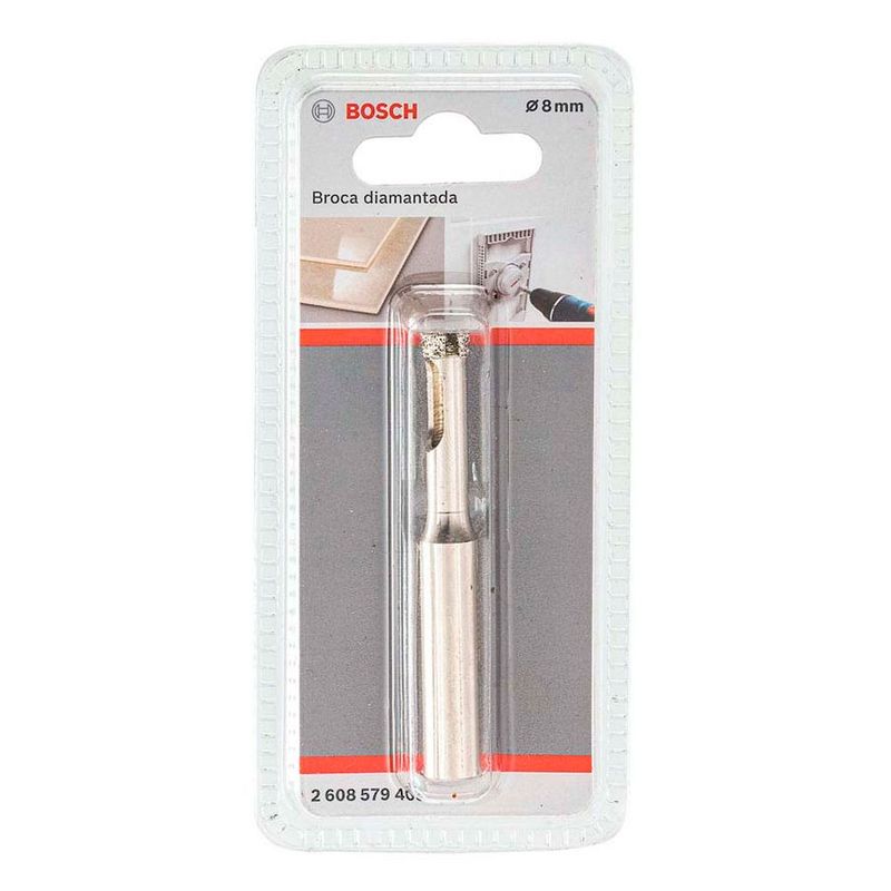 BOSCH - Bosch Broca Diamantada Porcelanato 8mm