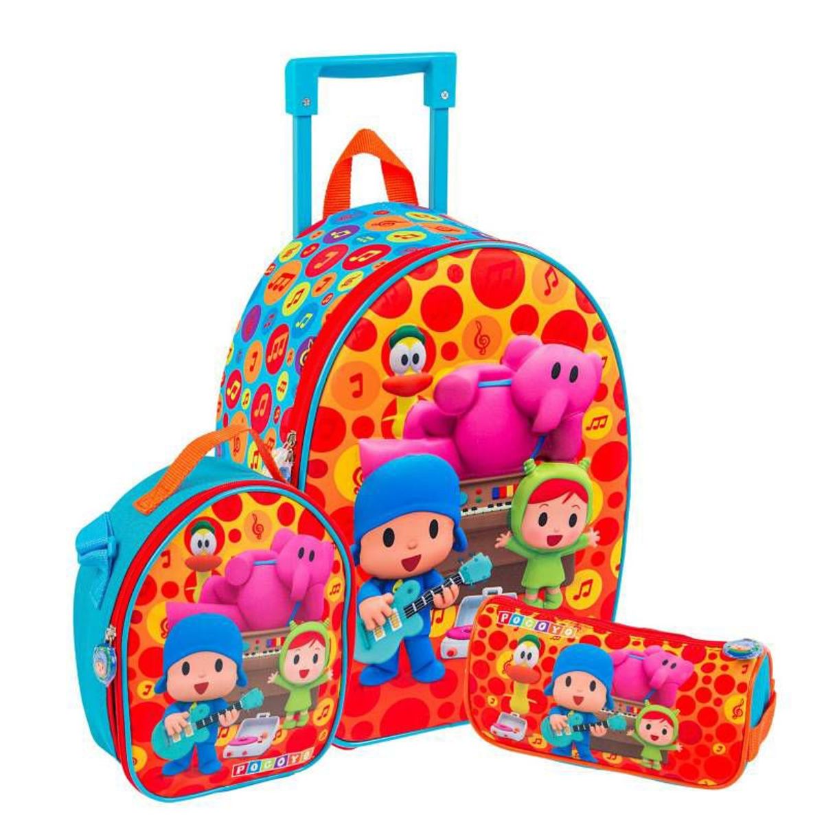 SCOOL - MALETA SET SCOOL RANGER 3D MED POCOYÓ