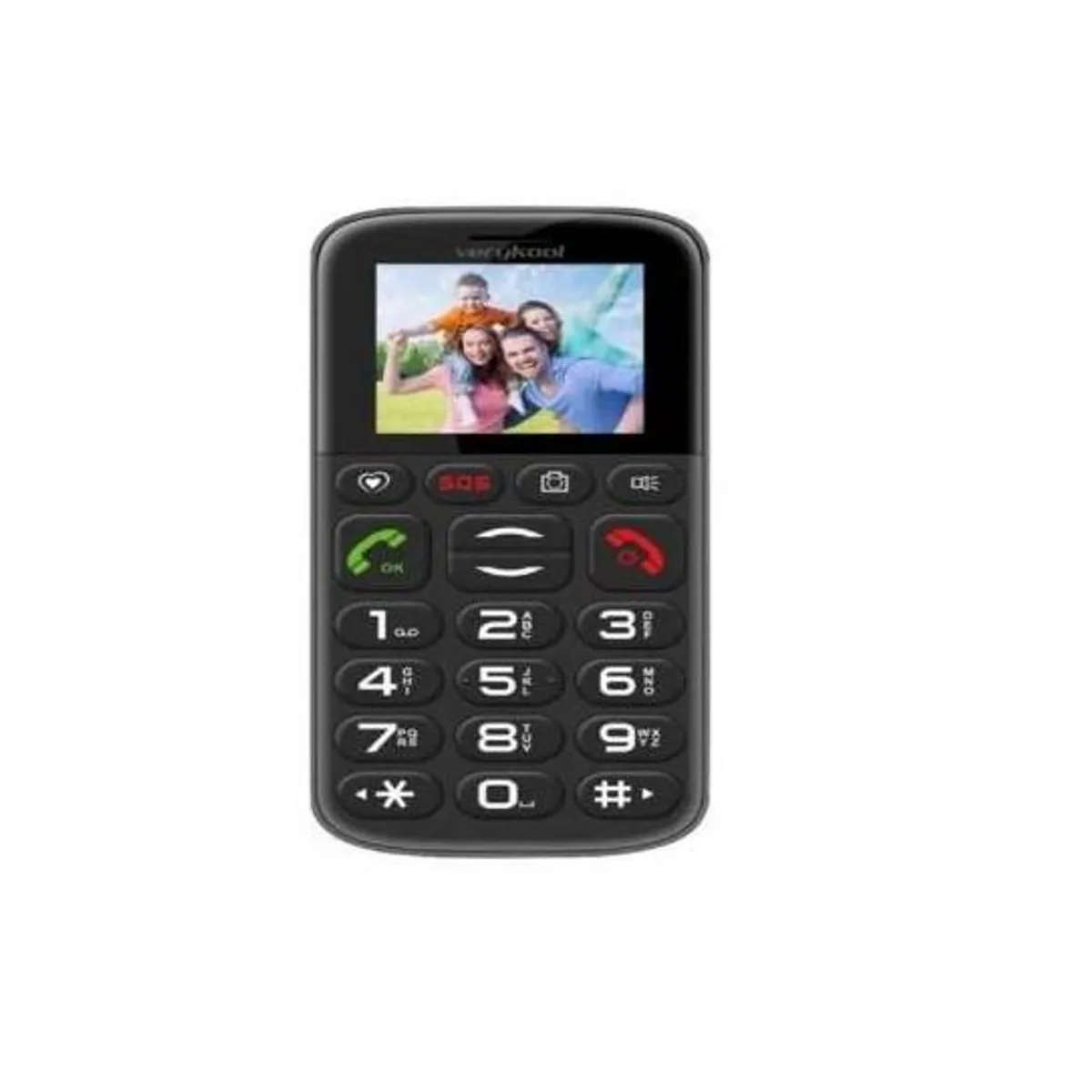 UNIVERSAL - Celular 2g teclas grandes ideal adulto mayor