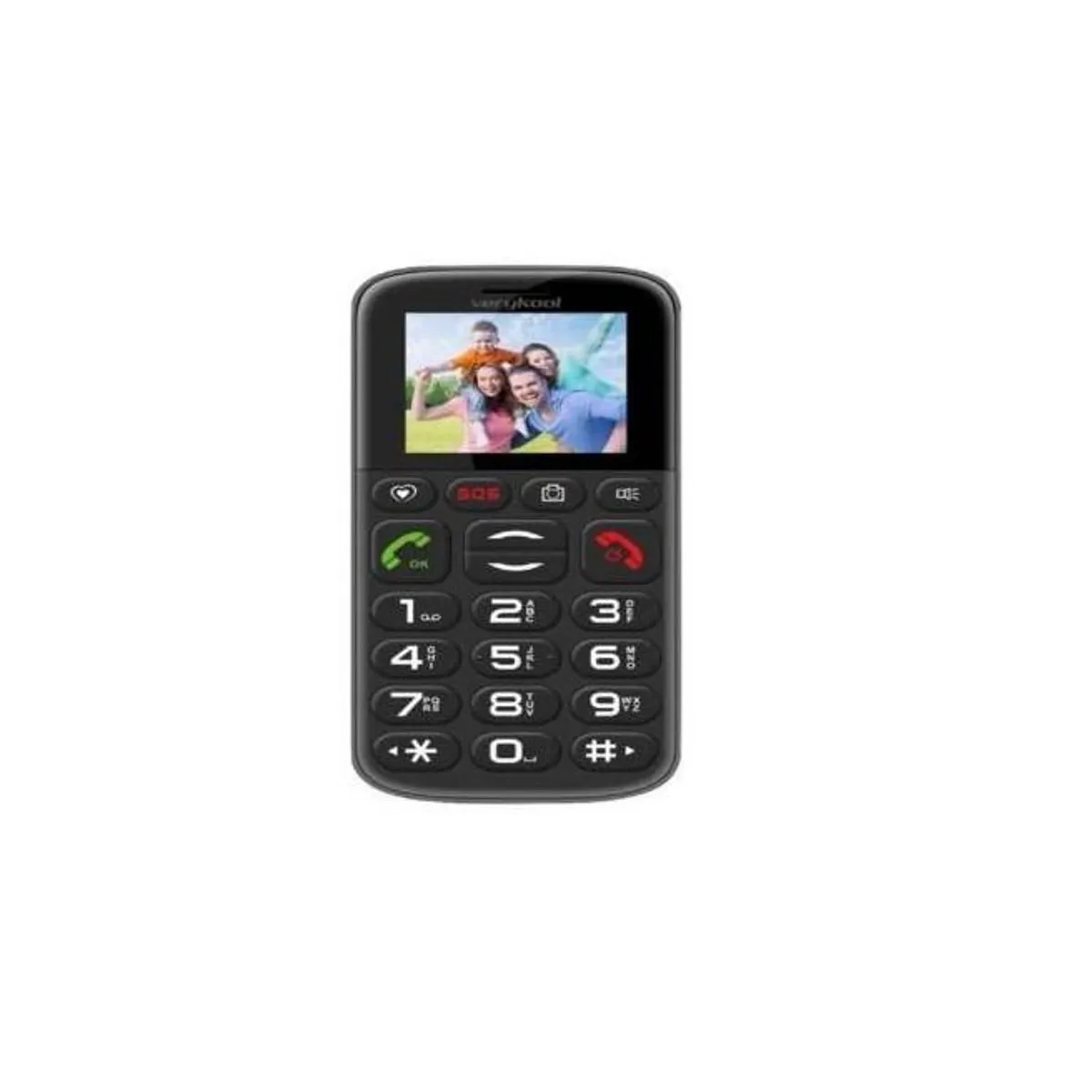 UNIVERSAL - Celular 2g teclas grandes ideal adulto mayor