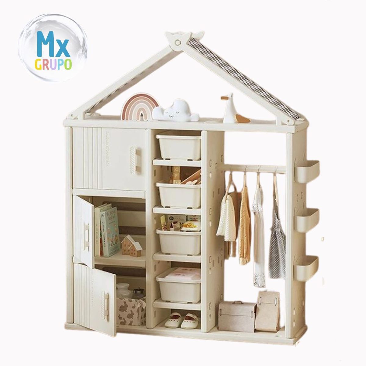 GENERICO - ORGANIZADOR CASITA MX-001 BLANCO