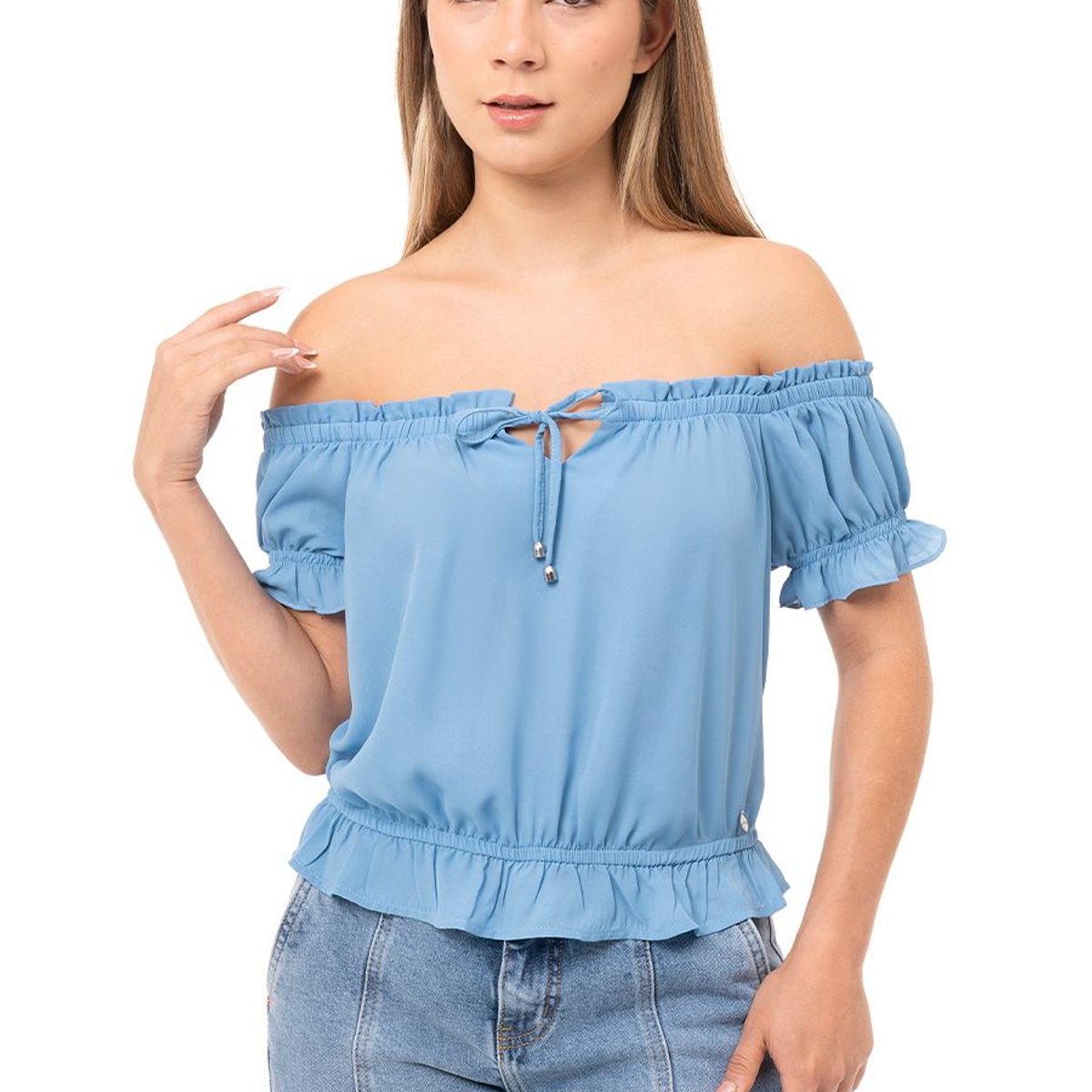 SQUEEZE - Blusas Gasa Mujer Abella Squeeze