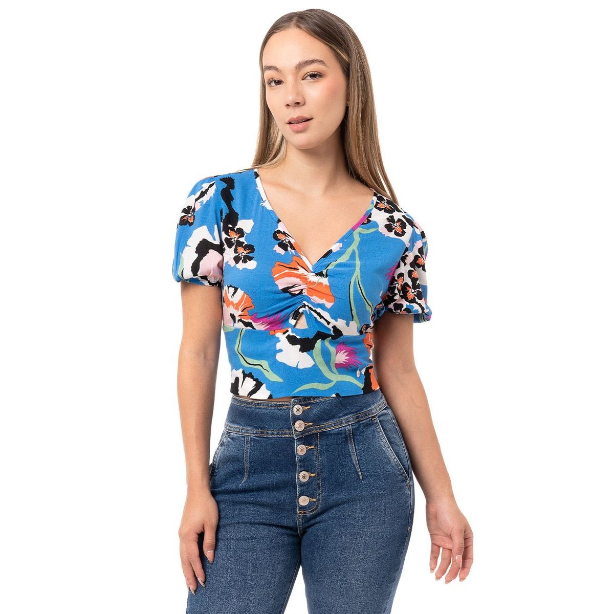 SQUEEZE - Blusas Popelina Mujer Maleh Squeeze