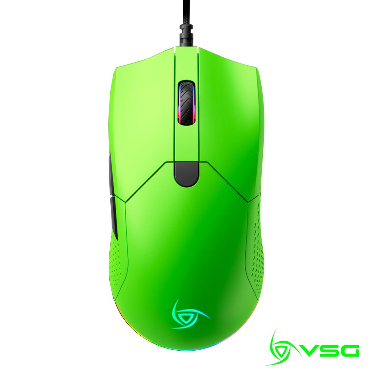 VSG - Mouse Gamer VSG Aurora Ultraliviano Verde
